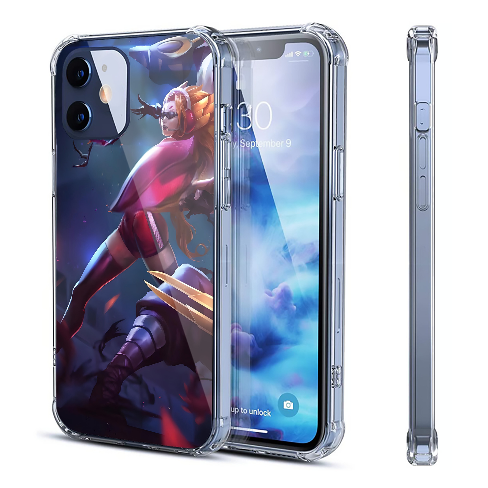 （画像用） リーグ・オブ・レジェンド League of Legends LOL 【iPhone 12シリーズ対応】透明スマホケース（クリアソフトケース）